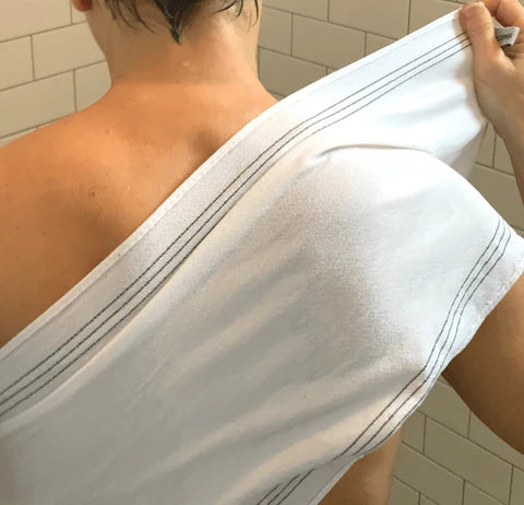 Serviette exfoliante Wildpier - Blanche