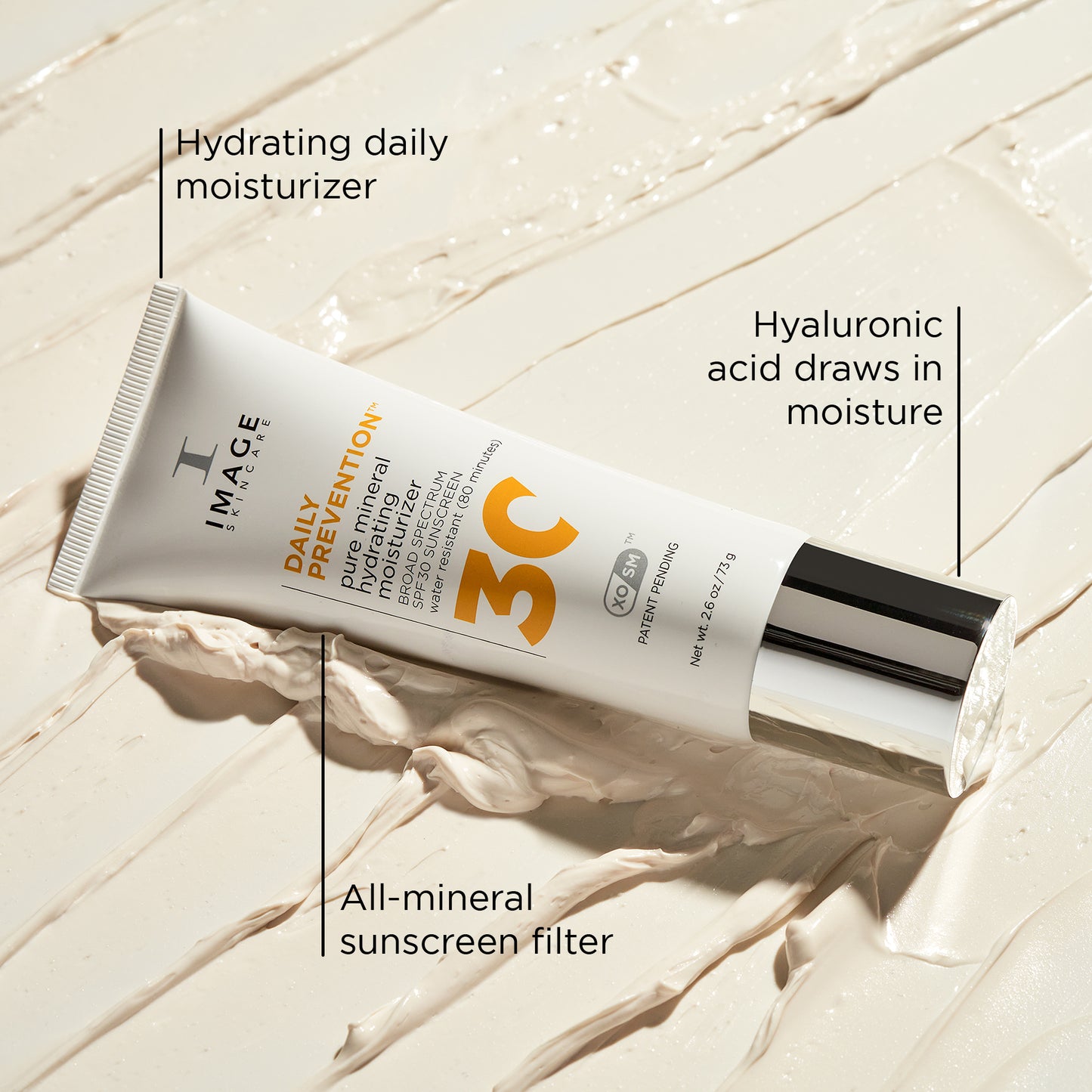 IMAGE Skincare DAILY PREVENTION pure mineral hydrating moisturizer SPF 30 - 2.6 oz