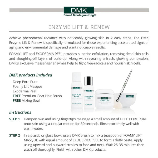 DMK Enzyme Lift + Renew Kit