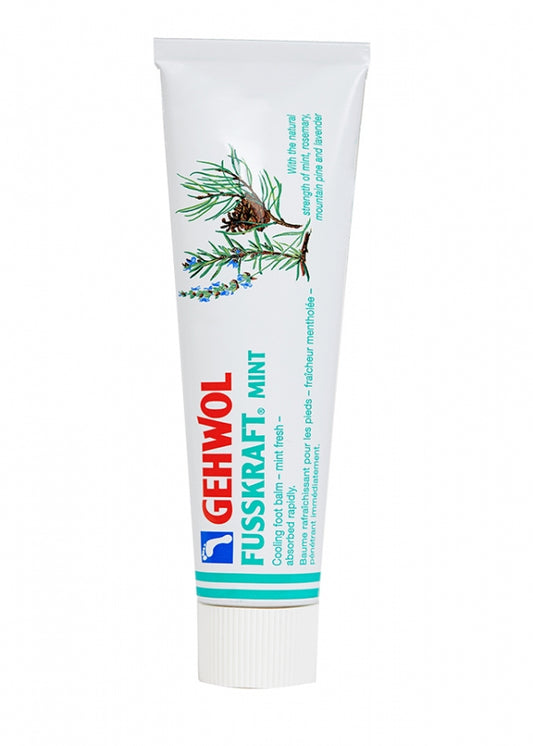 Crema para pies de menta Gehwol Fusskraft
