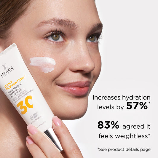 IMAGE Skincare DAILY PREVENTION pure mineral hydrating moisturizer SPF 30 - 2.6 oz